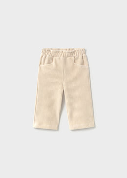 Mayoral Baby Corduroy Pants - Light Khaki