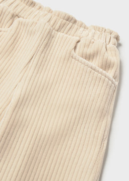 Mayoral Baby Corduroy Pants - Light Khaki