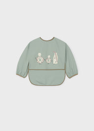Mayoral Baby Sleeved Bib - Marbled