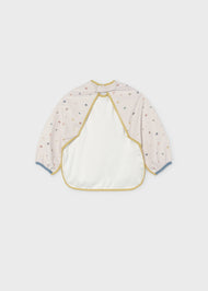 Mayoral Baby Sleeved Bib - Oat