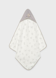 Mayoral Baby Towel - Fog