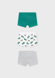 Mayoral Boy 3-Pack Boxers - Acacia