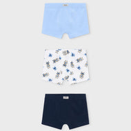 Mayoral Boy 3-Pack Boxers - Sky Blue
