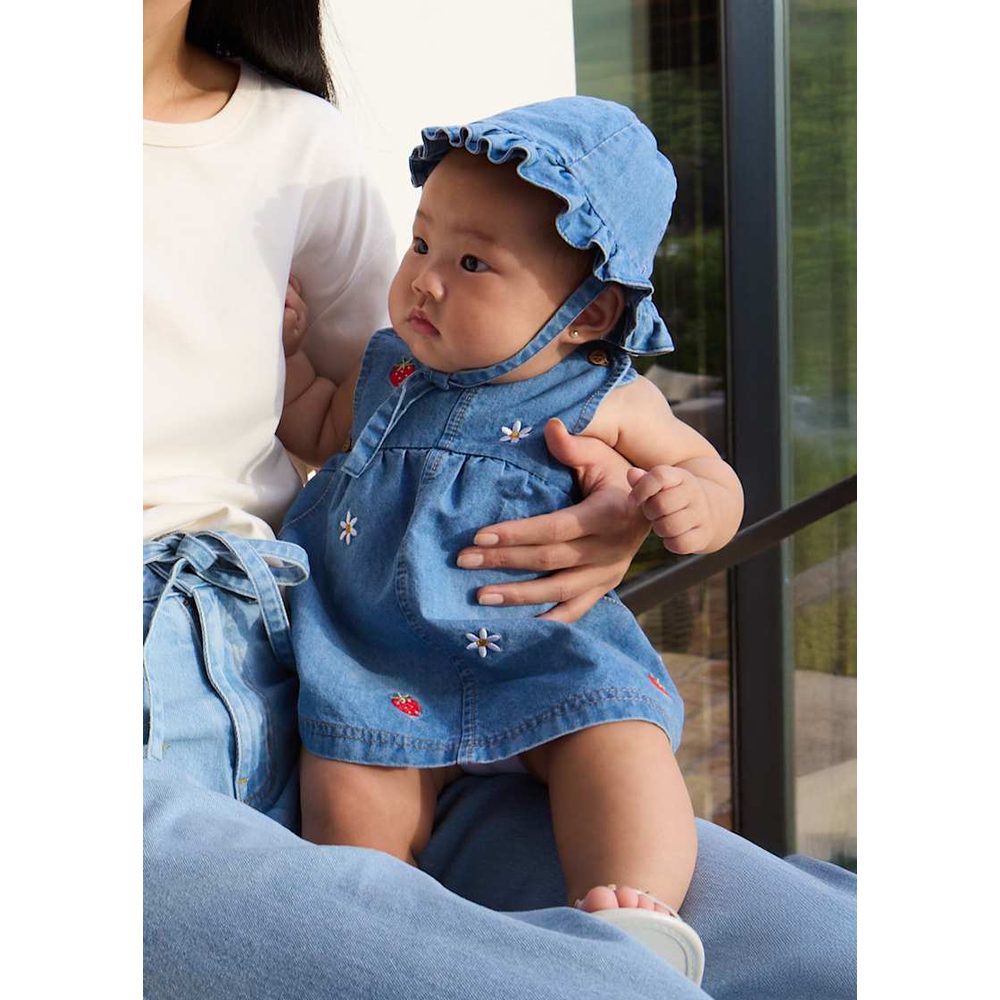 Mayoral Dress Denim View 3