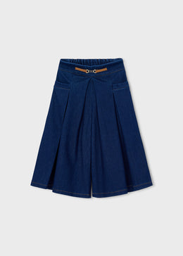Mayoral Girl Midi Skort - Super Dark