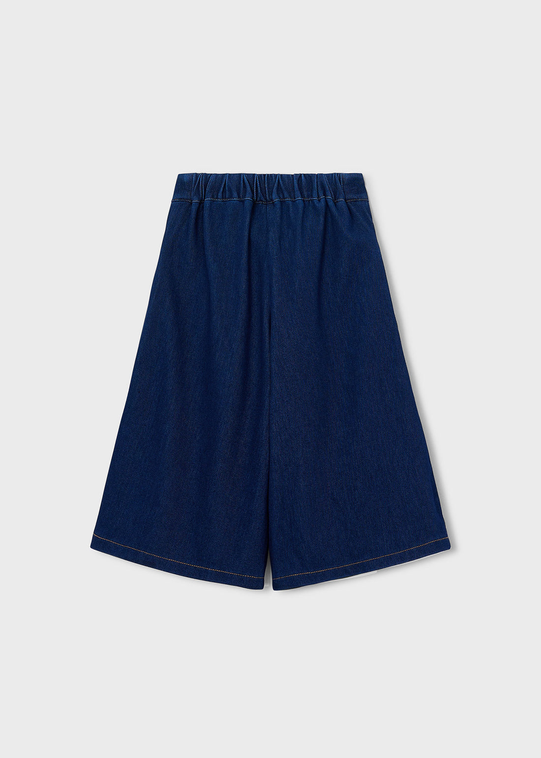 Mayoral Girl Midi Skort - Super Dark shown from the back on a clean background
