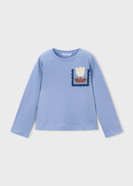 Mayoral Girl T-Shirt - Sky