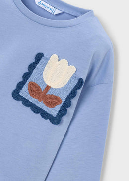 Mayoral Girl T-Shirt - Sky