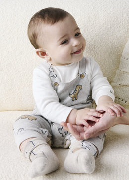 Mayoral Jacquard Romper - Vivid Marble