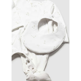 Mayoral Baby Long Pajama Gift Set White
