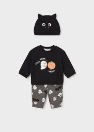 Mayoral Newborn Boy 3-Piece Set - Black
