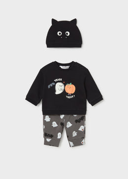 Mayoral Newborn Boy 3-Piece Set - Black