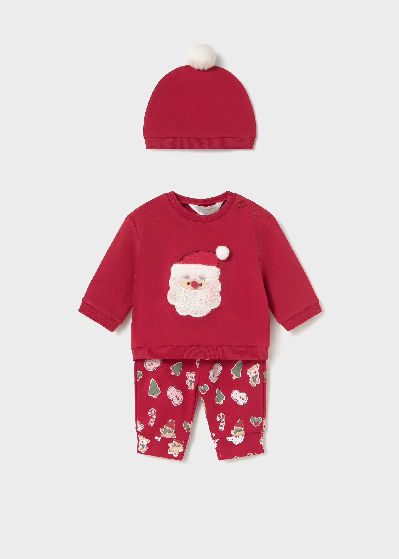 Mayoral Newborn Boy 3-Piece Set - Red