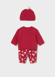Mayoral Newborn Boy 3-Piece Set - Red