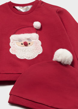 Mayoral Newborn Boy 3-Piece Set - Red