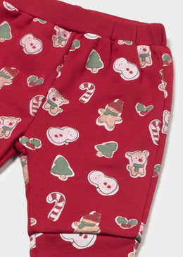 Mayoral Newborn Boy 3-Piece Set - Red