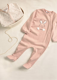 Mayoral Newborn Girl 2-Pack Pajamas - Nude