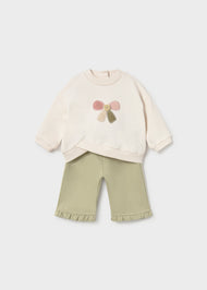 Mayoral Newborn Girl 4-Piece Set - Heather Nude