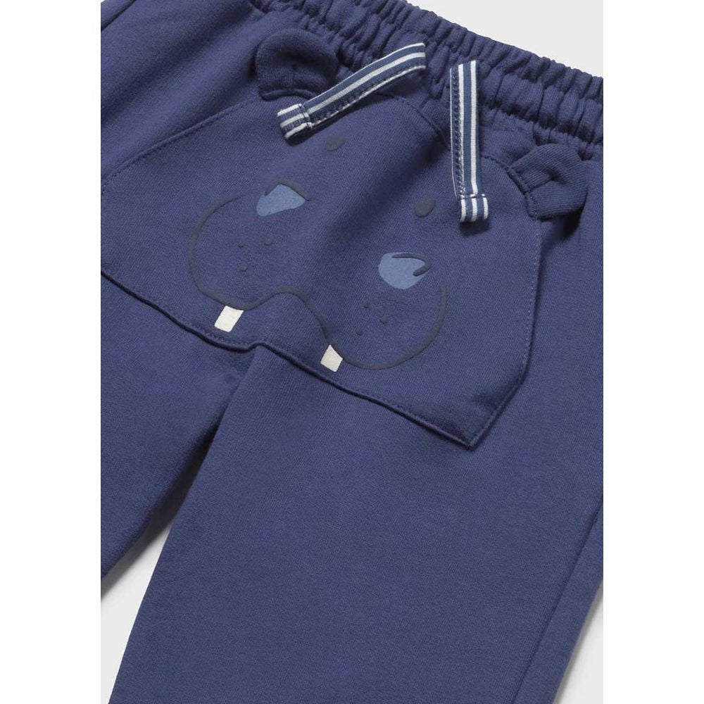 Mayoral Baby Play Terry Pants Ocean, product view 2