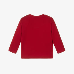 Mayoral Polar Bear & Penguin Shirt Red