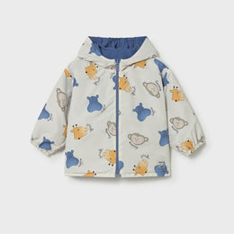 Mayoral Baby Reversible Windbreaker Cobalt