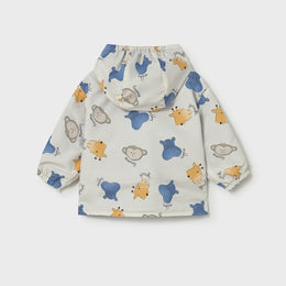 Mayoral Baby Reversible Windbreaker Cobalt