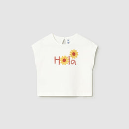 Mayoral Baby Short Sleeve Shirt Natural