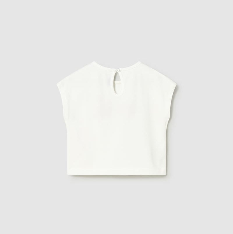 Mayoral S/s shirt Natural View 2