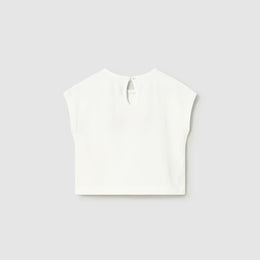Mayoral Baby Short Sleeve Shirt Natural