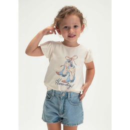Mayoral Short Sleeve T-Shirt Salmon