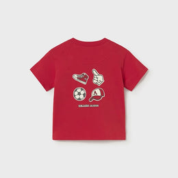 Mayoral Baby Short Sleeve T-Shirt Tomato