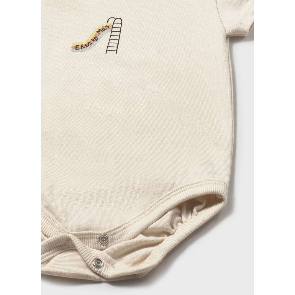Mayoral Baby 2 Pack Bodysuit Set Clay, product view 4