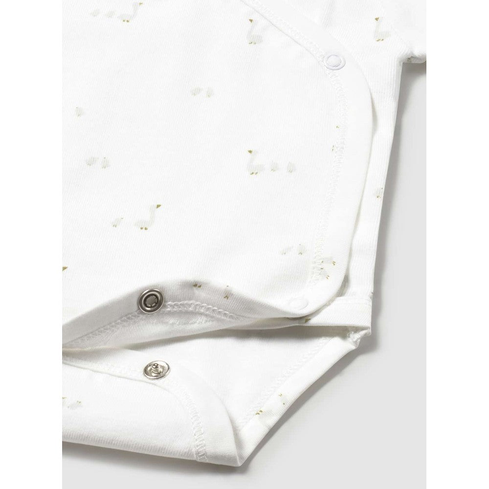 Mayoral Baby 2 Pack Bodysuit Set White, product view 2