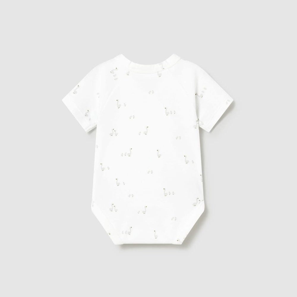 Mayoral Baby 2 Pack Bodysuit Set White, product view 4