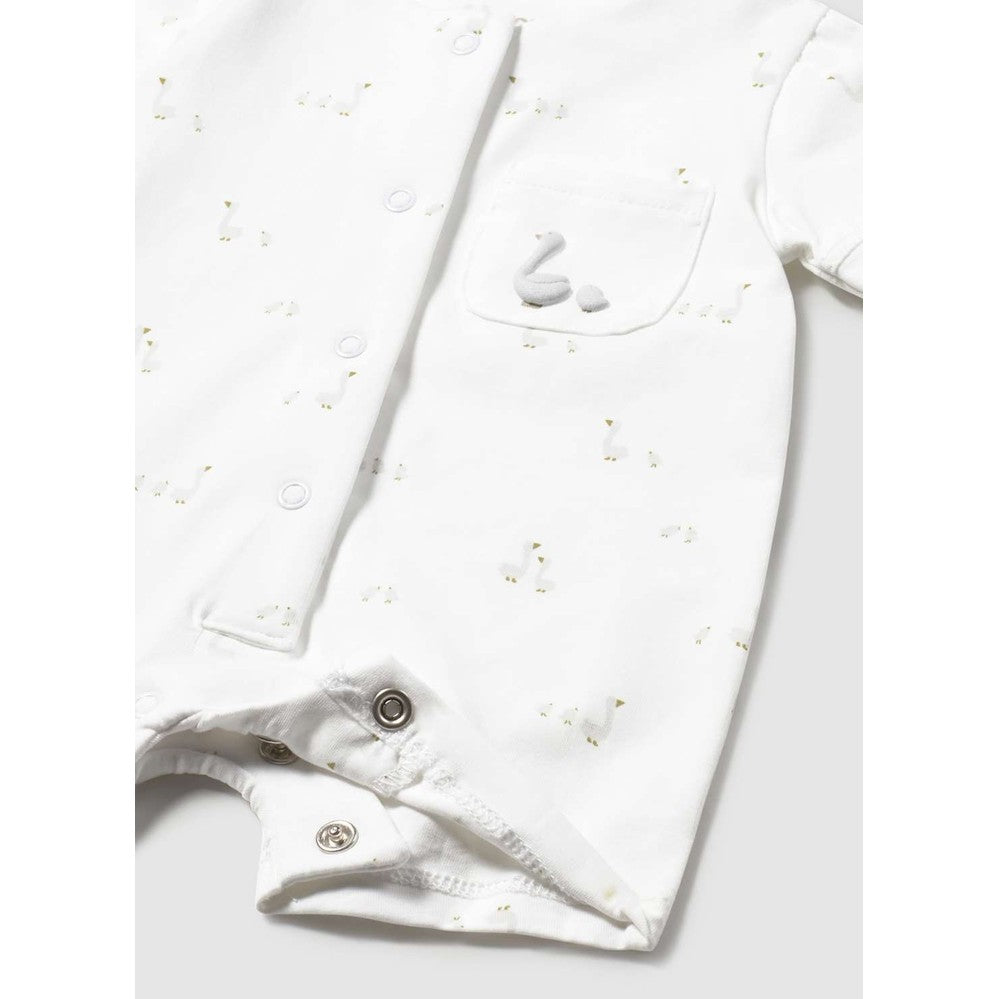 Mayoral Baby Short Pajama Gift Set White, product view 3