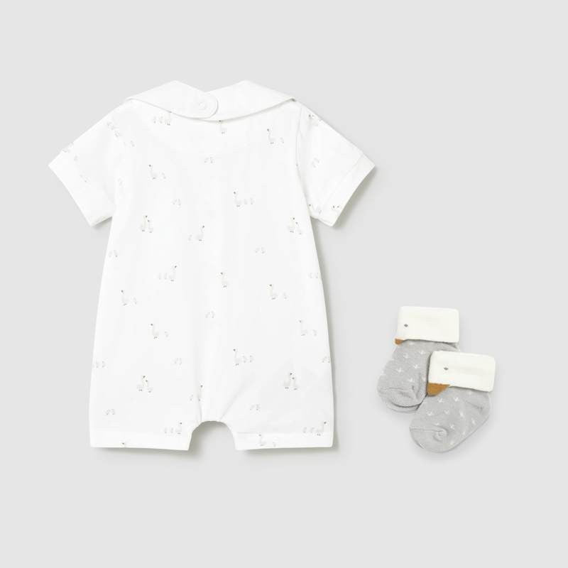 Mayoral short pijama gift set White View 2
