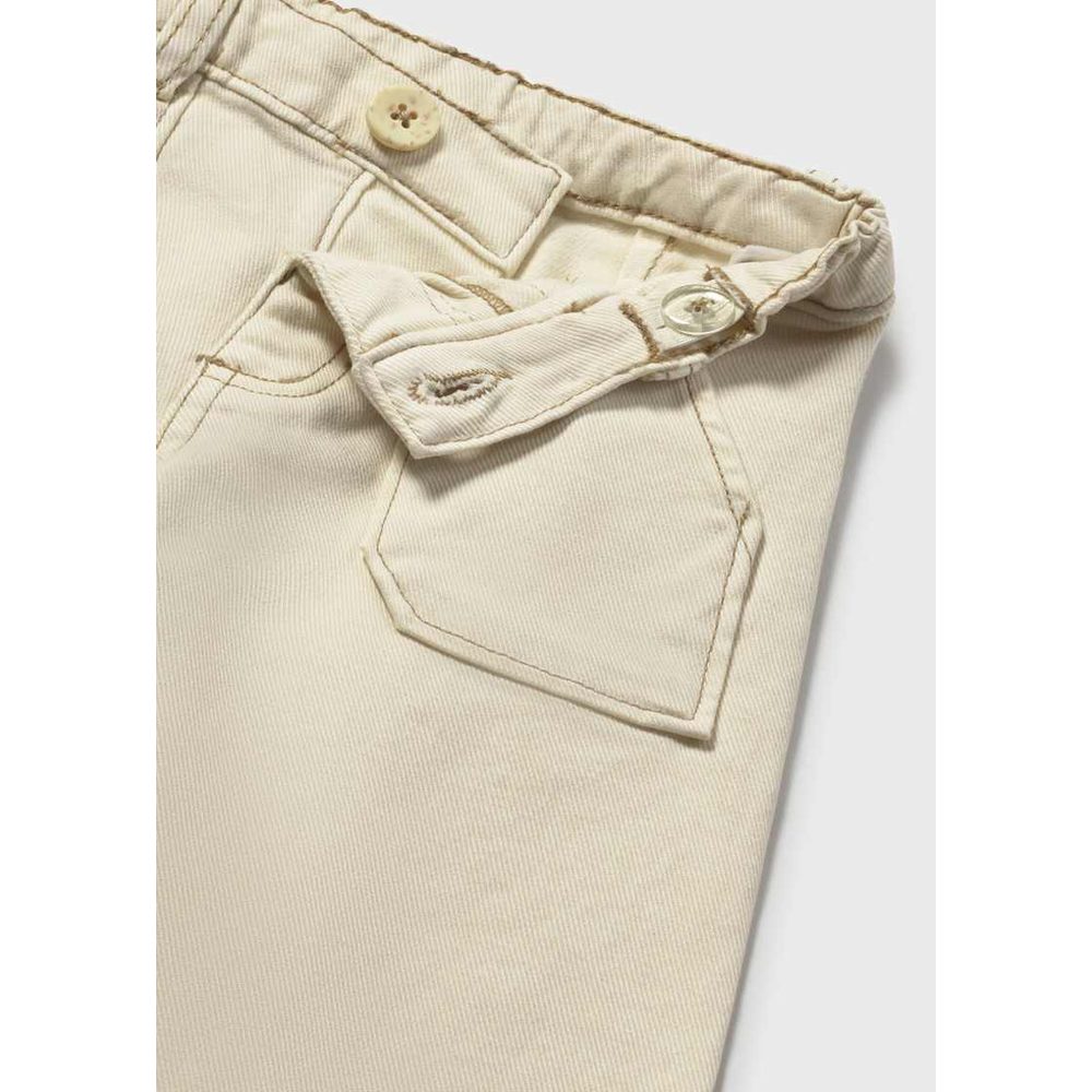 Mayoral Baby Twill Trousers Chickpea, product view 2