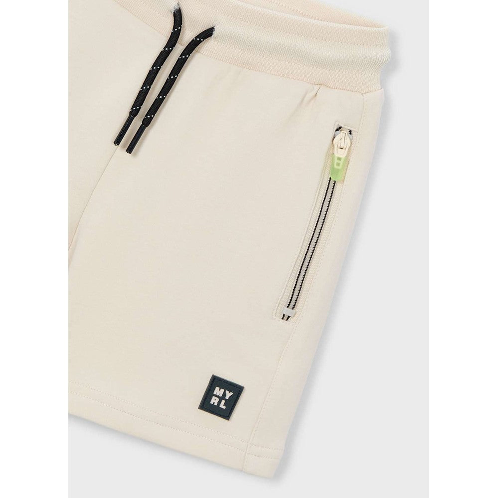 Mayoral Zipper Bermuda Shorts Hemp, product view 6
