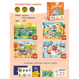 Mideer Advanced Puzzle Level 02 Season 57 pcs
