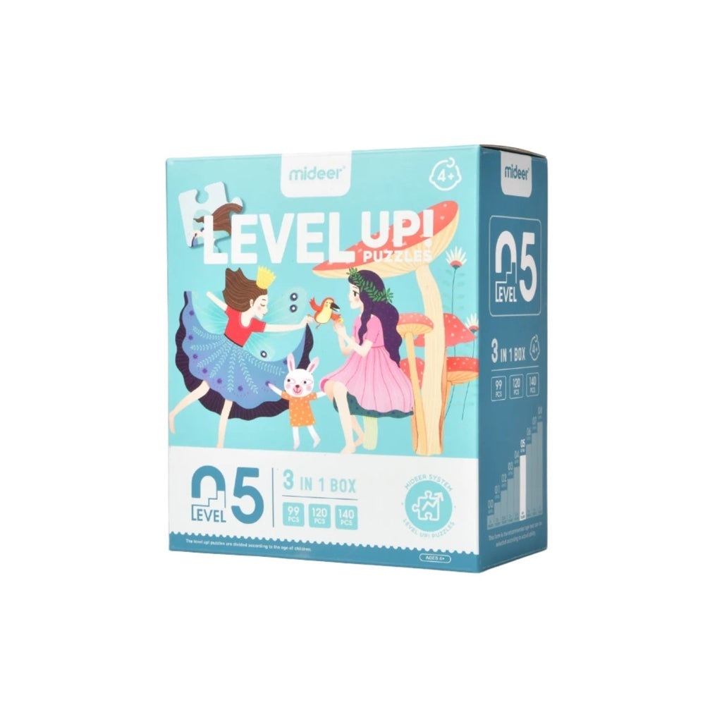 MIDEER Level 5 Fairy puzzle, 359-piece set in a 3-in-1 box for kids