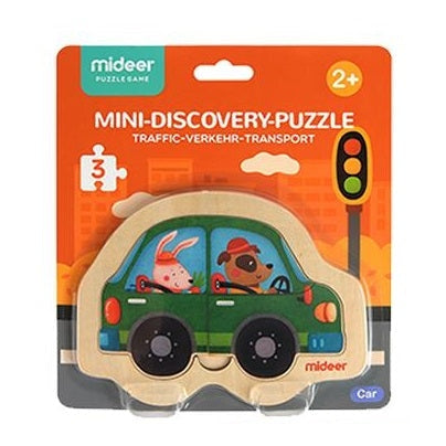 Mideer Mini Discovery Puzzle Car