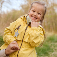 Mini A Ture Matalgea Fleece Lined Jacket Dusky Citron