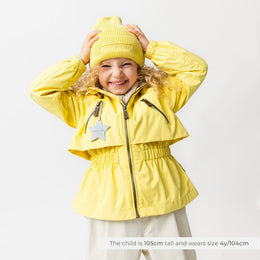 Mini A Ture Matalgea Fleece Lined Jacket Dusky Citron