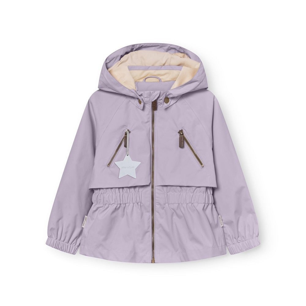 Mini A Ture Matalgea Fleece Lined Jacket Minimal Lilac