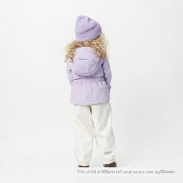 Mini A Ture Matalgea Fleece Lined Jacket Minimal Lilac