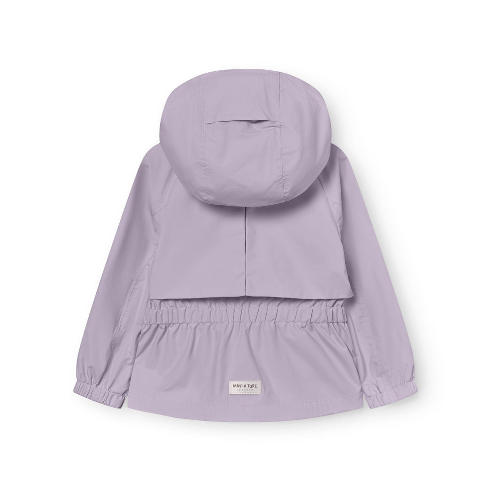 Mini A Ture Matalgea Fleece Lined Jacket Minimal Lilac, product view 5