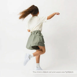 Mini A Ture Matbjergi T-Shirt GRS Papyrus White