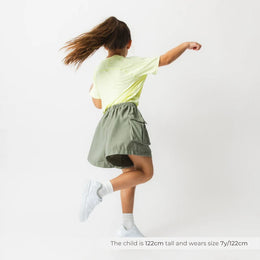 Mini A Ture Matbjergi T-Shirt GRS Wheat Yellow