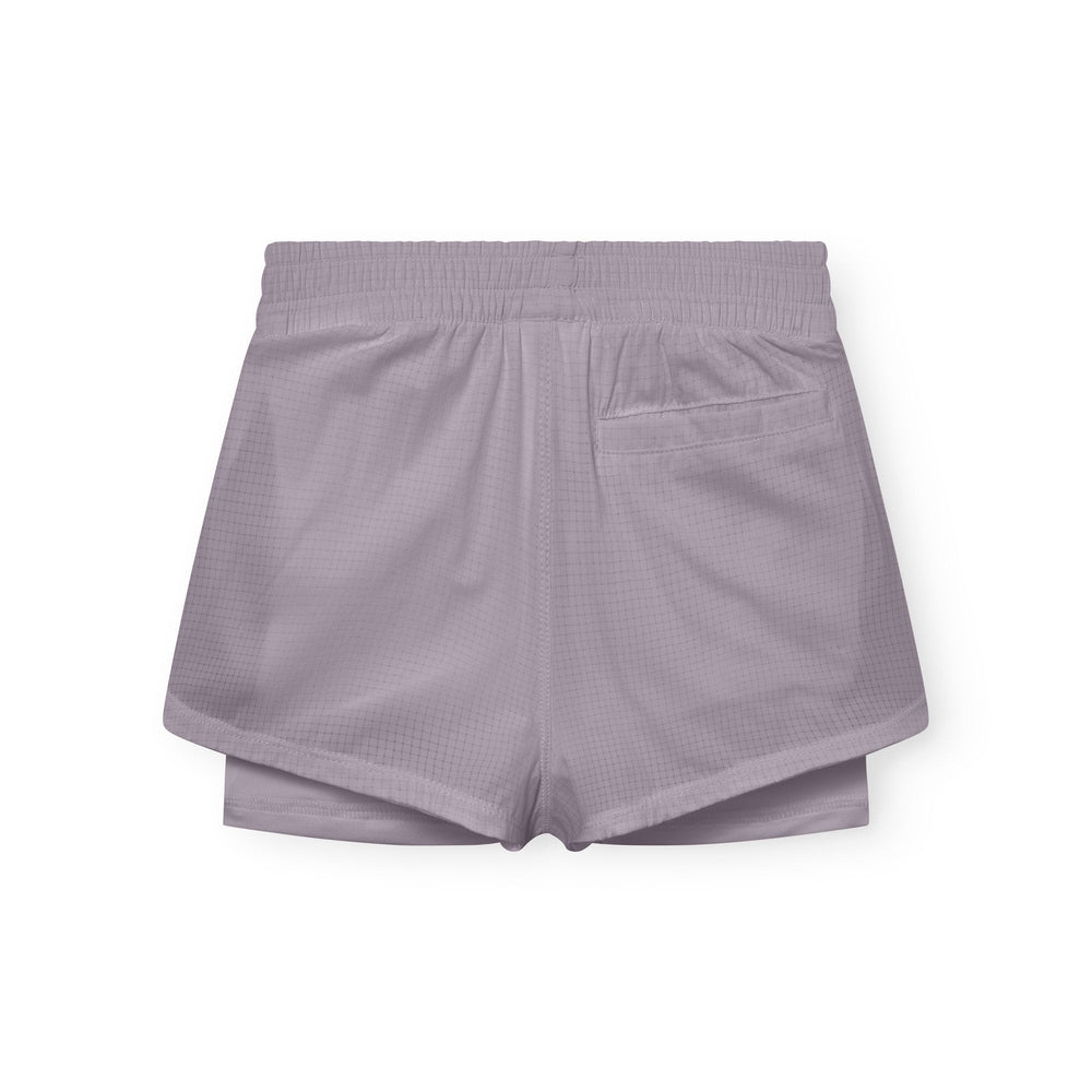 Mini A Ture Mateidie Shorts in Gull Purple