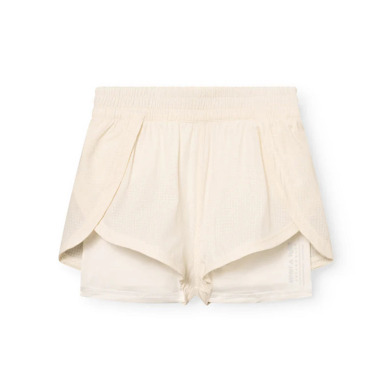 Mini A Ture Mateidie Shorts GRS Papyrus White